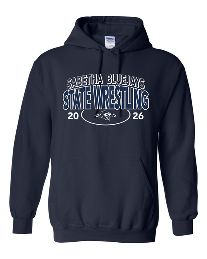 BOYS SHS State Wrestling 2026 Hoodie