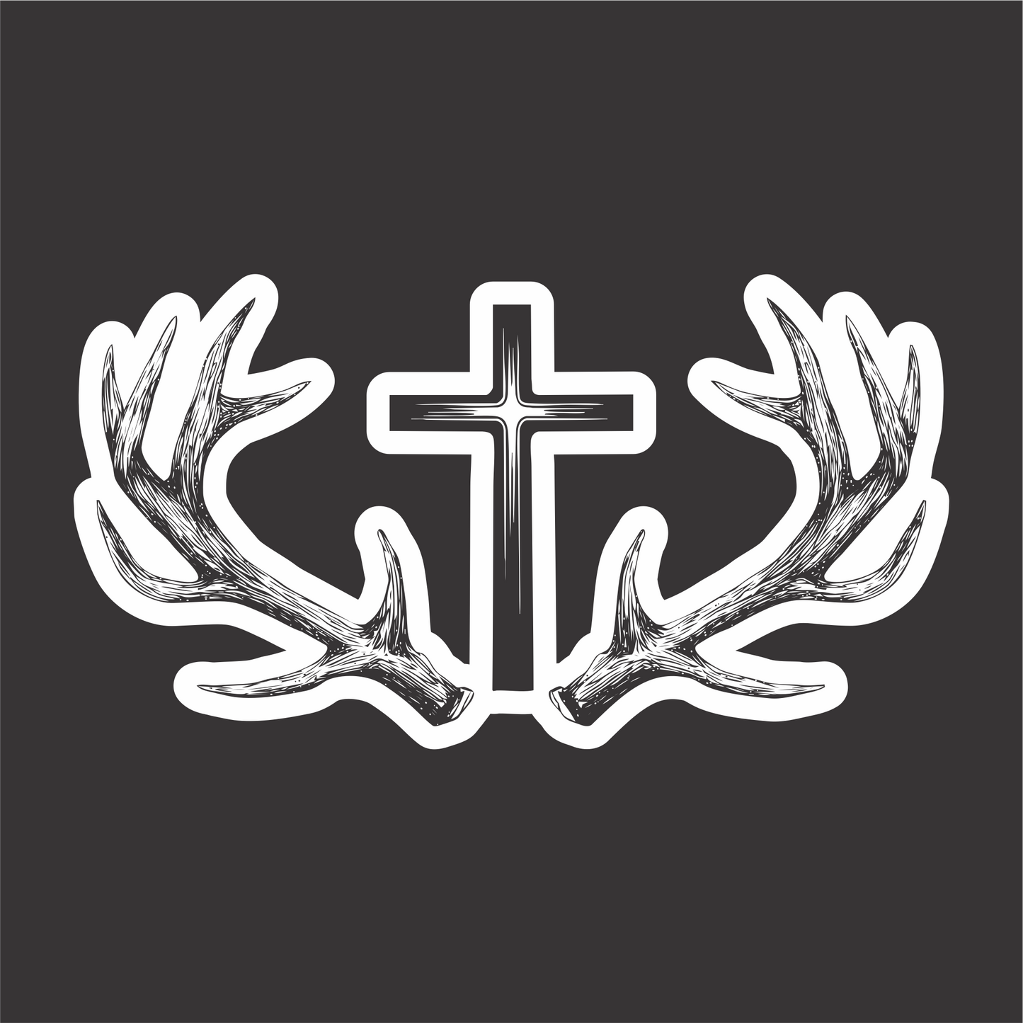 Kenton Farwell Cross Decal