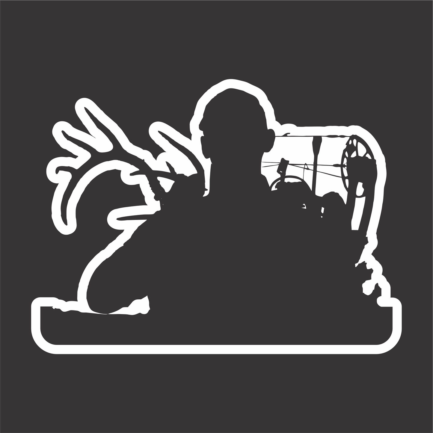 Kenton Farwell Silhouette Decal