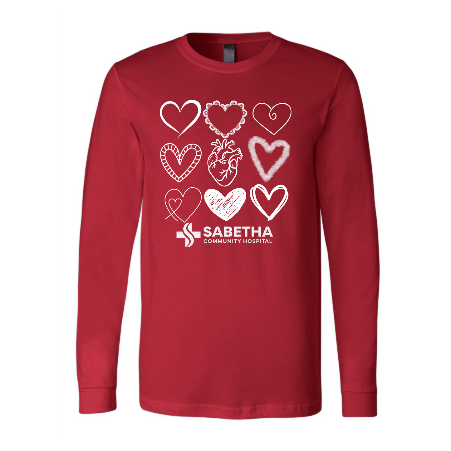 Sabetha Community Hospital February Red Long Sleeve
