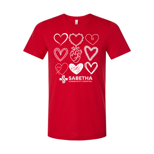 Sabetha Community Hospital February Red Tee